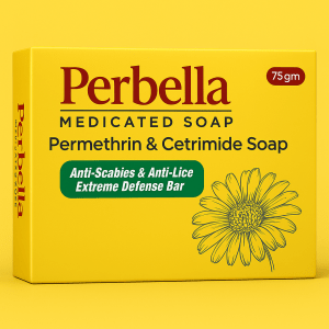 erbella Soap medicated permethrin cetrimide bar