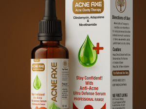 Acne Axe Anti-Acne Serum 30ml – Clindamycin, Adapalene & Niacinamide formula by Adorabella